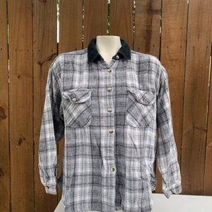 Vintage Corduroy/Flannel ladies shirt size Medium.